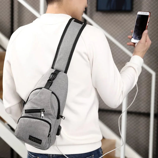 UrbanFlex™ Herren Crossbody Bag – Kompakt, Stylisch & Vielseitig | Ideal für Alltag & Freizeit