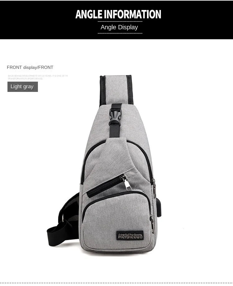 UrbanFlex™ Herren Crossbody Bag – Kompakt, Stylisch & Vielseitig | Ideal für Alltag & Freizeit