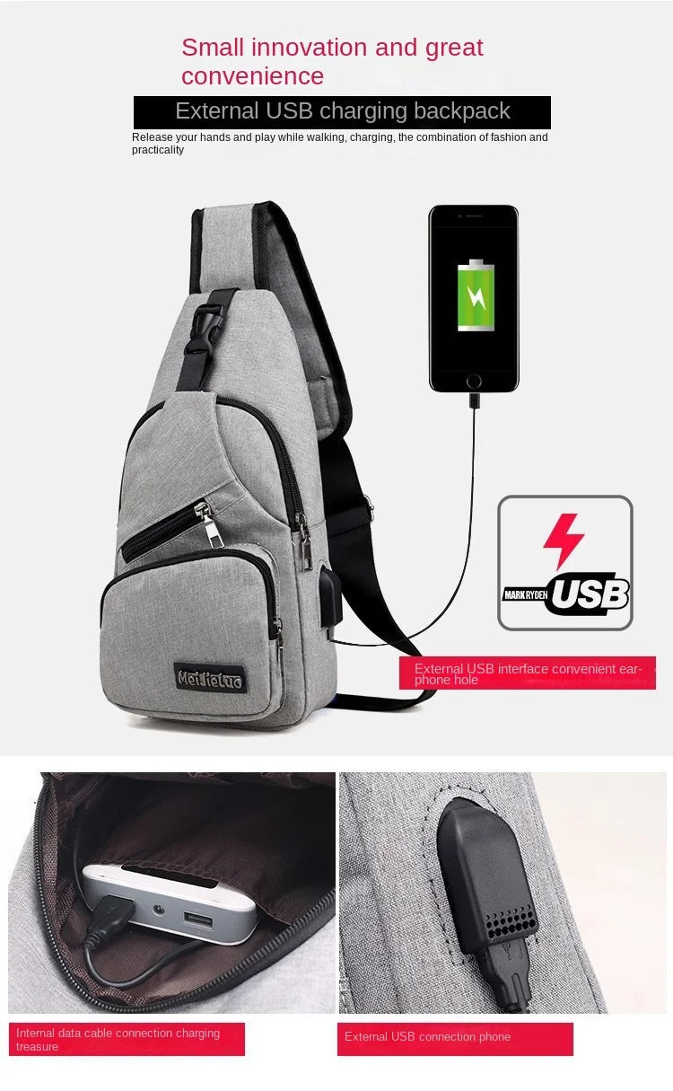 UrbanFlex™ Herren Crossbody Bag – Kompakt, Stylisch & Vielseitig | Ideal für Alltag & Freizeit