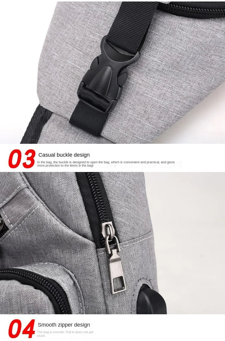 UrbanFlex™ Herren Crossbody Bag – Kompakt, Stylisch & Vielseitig | Ideal für Alltag & Freizeit