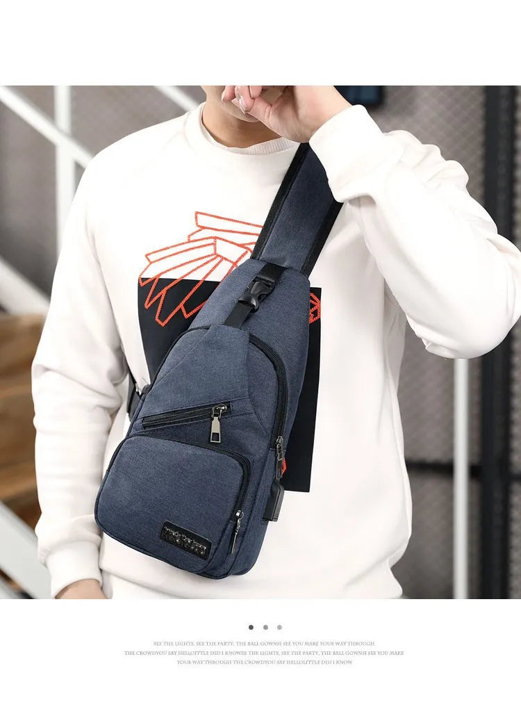 UrbanFlex™ Herren Crossbody Bag – Kompakt, Stylisch & Vielseitig | Ideal für Alltag & Freizeit