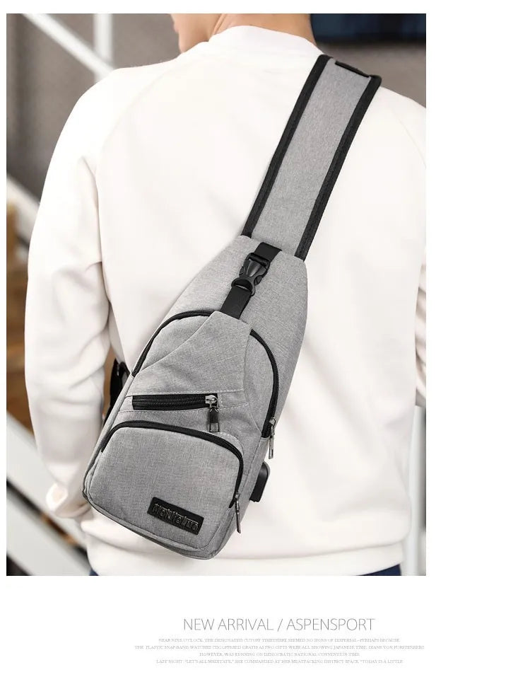 UrbanFlex™ Herren Crossbody Bag – Kompakt, Stylisch & Vielseitig | Ideal für Alltag & Freizeit