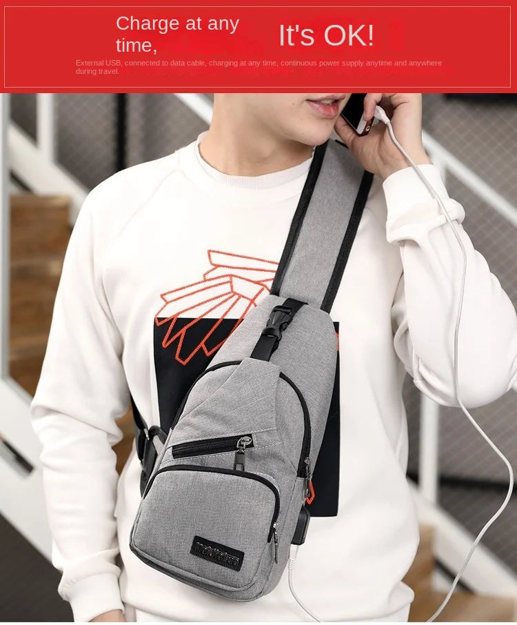 UrbanFlex™ Herren Crossbody Bag – Kompakt, Stylisch & Vielseitig | Ideal für Alltag & Freizeit