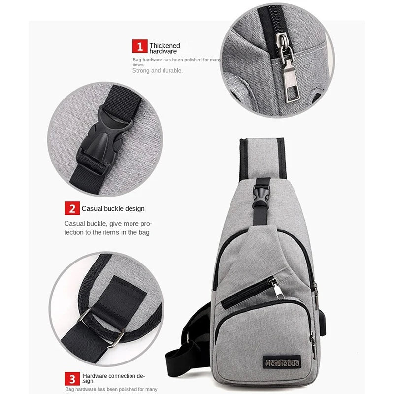 UrbanFlex™ Herren Crossbody Bag – Kompakt, Stylisch & Vielseitig | Ideal für Alltag & Freizeit